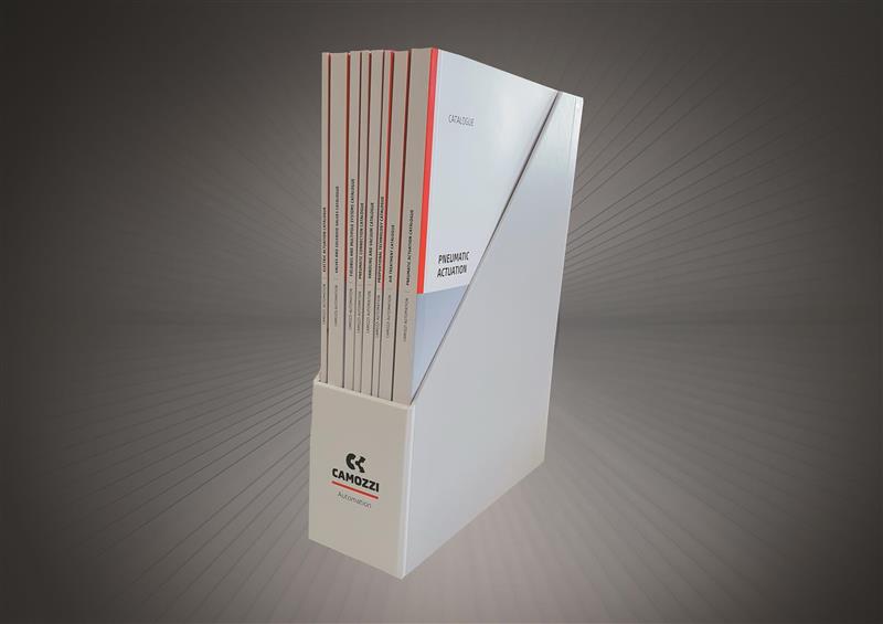 CAMOZZI TECHNICAL CATALOGUE ADOPTS NEW BOX SET FORMAT